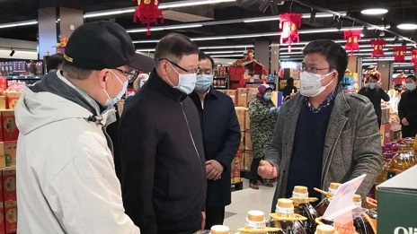 &ldquo;干得非：茫&rdquo;湖北省委书记应勇点赞不朽情缘之家旗下武汉中商保供稳价工作