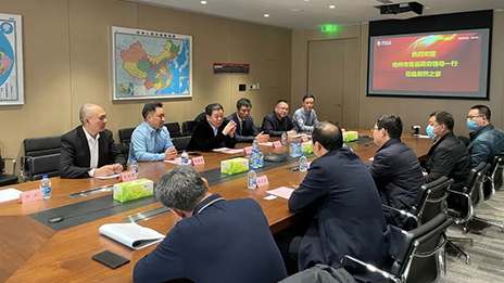 河北省青县领导莅临不朽情缘之家参观交流